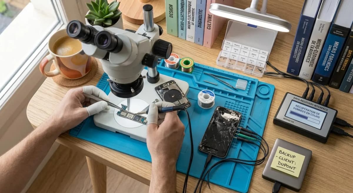 Envoi et préparation Colissimo vers l’atelier OuiPhone